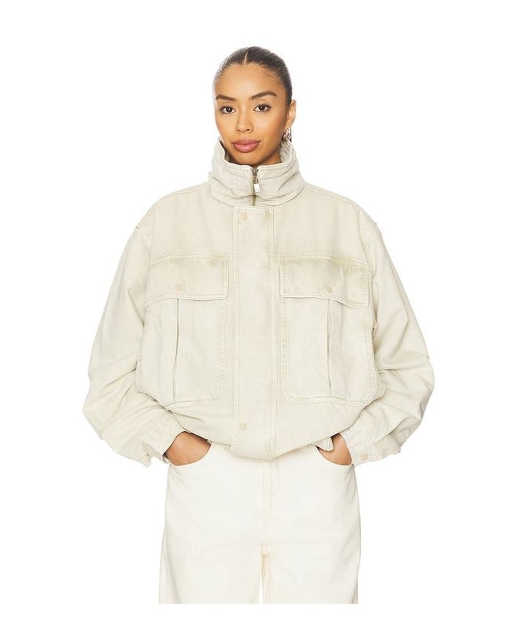 One Teaspoon Natural Steppjacke
