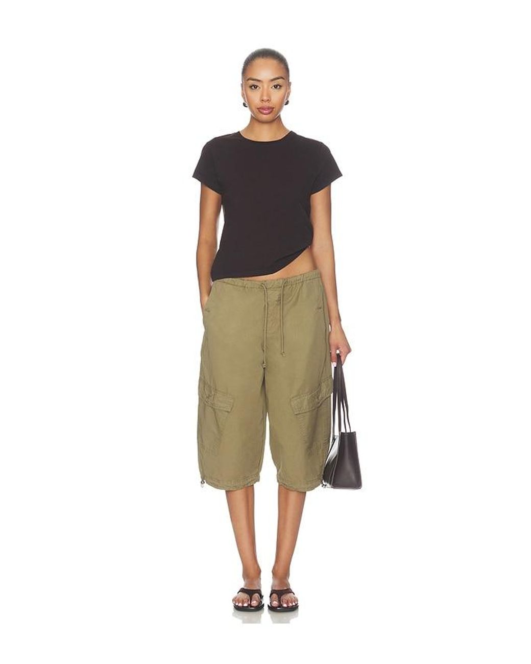 Citizens of Humanity Brown Kai Baby Tee