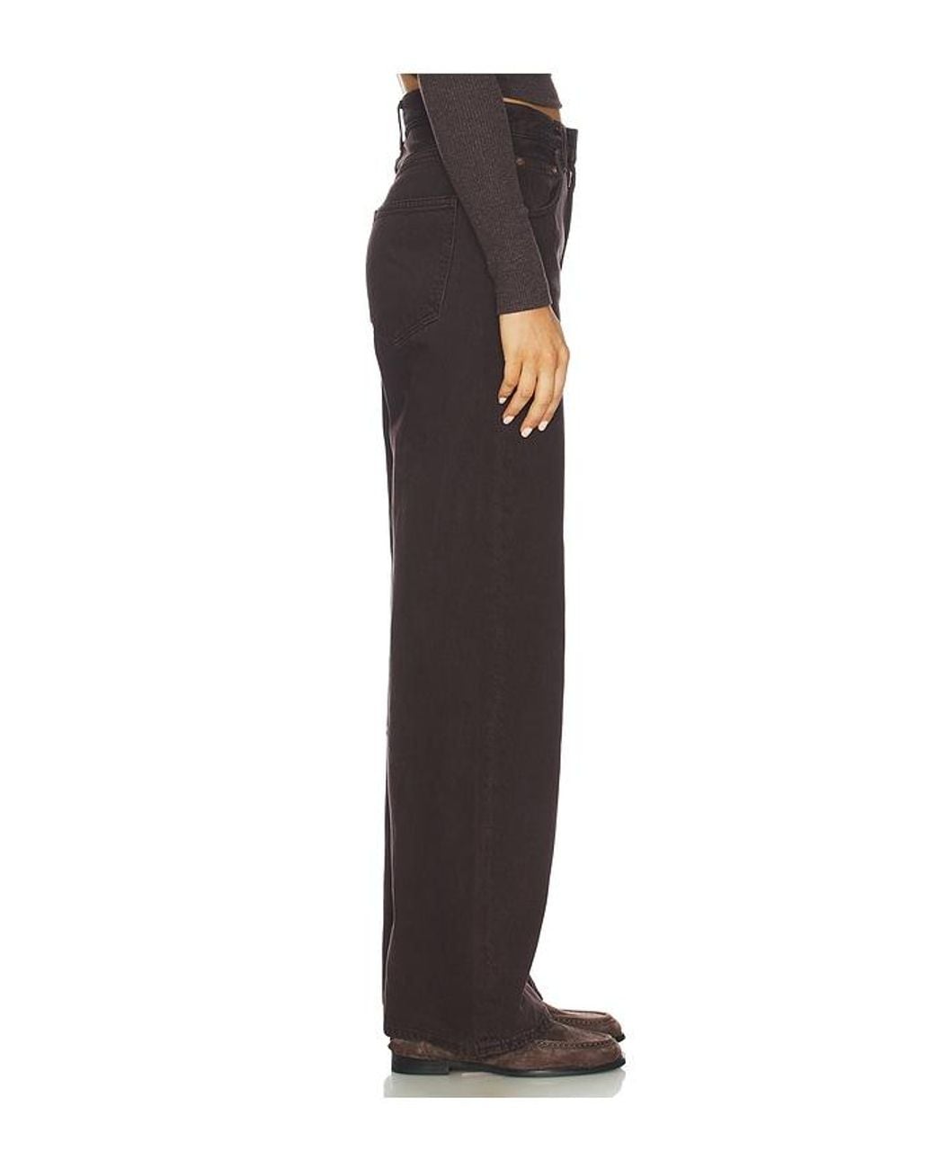 Agolde Black Low Curve Jeans