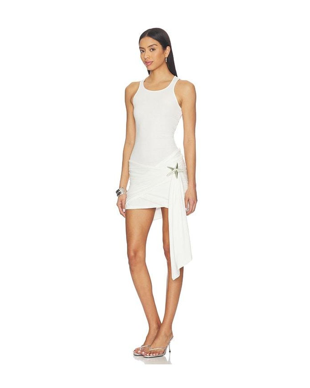 Tyler McGillivary White Maren Tank Dress