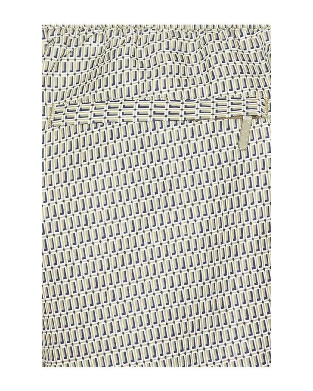 CHE Gray Berkeley Border Printed Swim Short for men