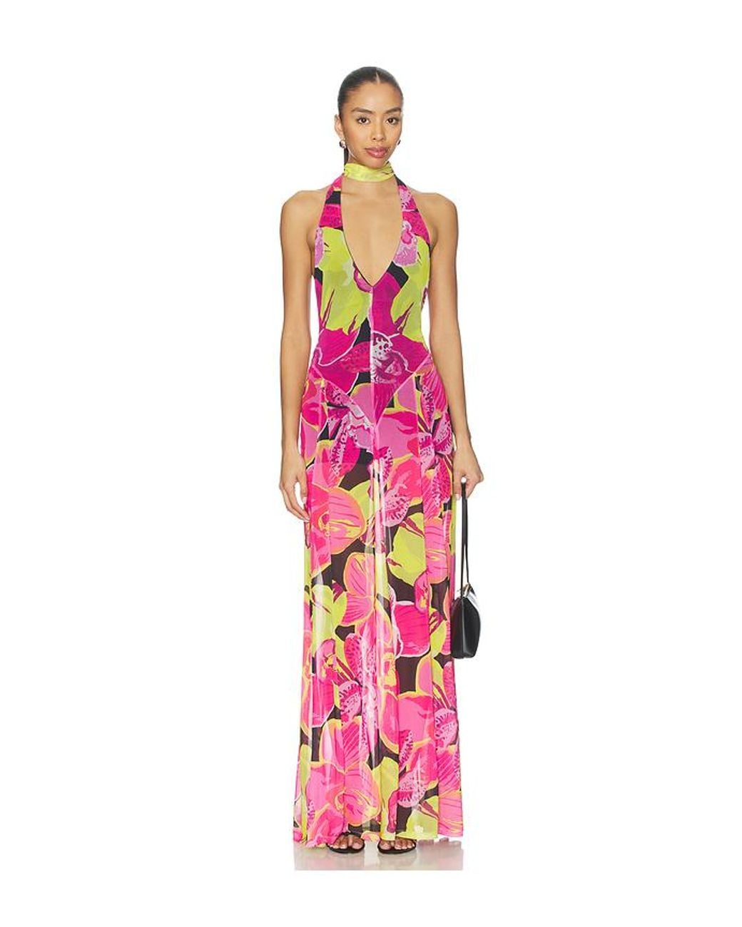 Vestido Katia En Color Fuschia, Talla (También En S, Xs) Show Me Your Mumu de color White
