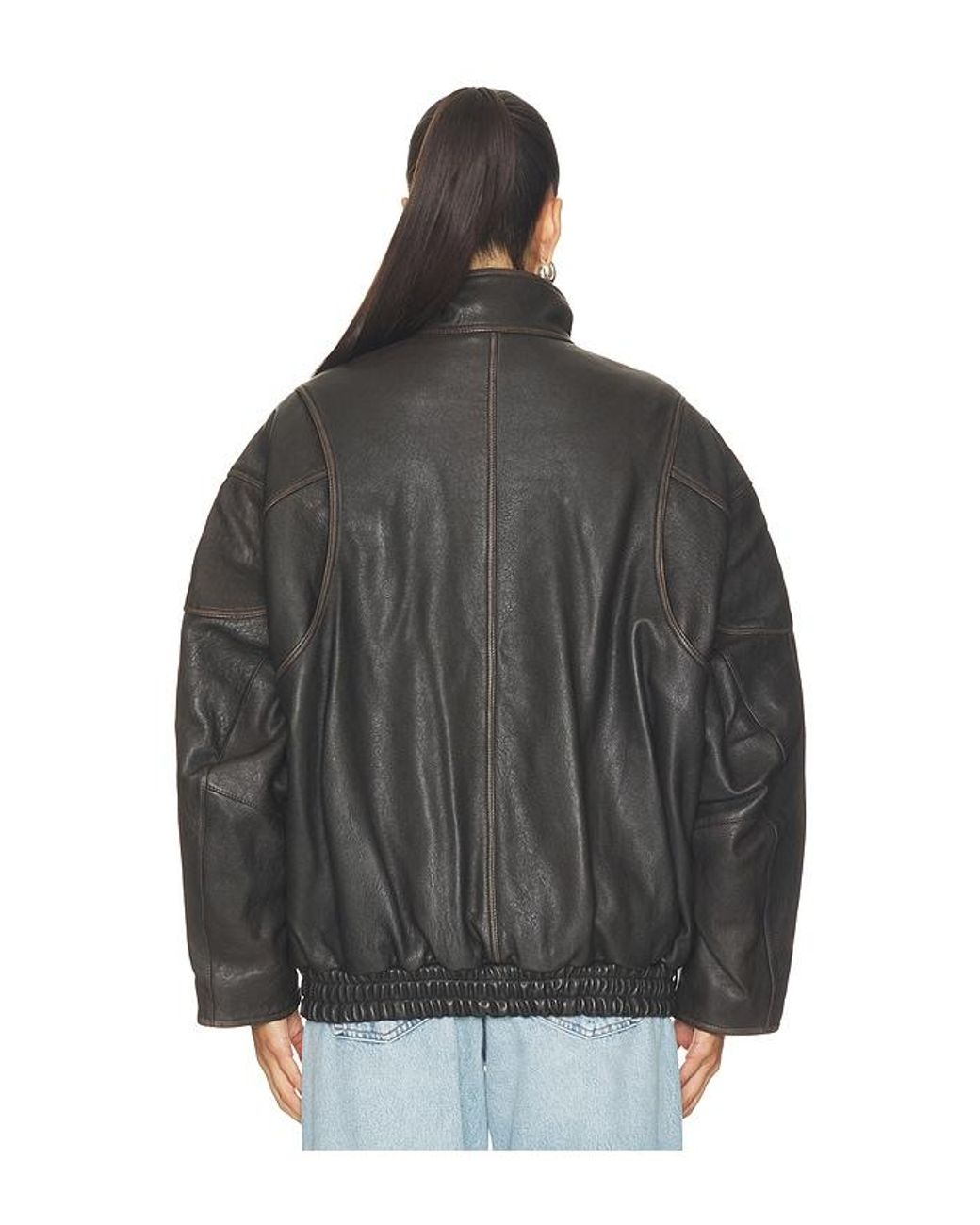 Agolde Black Danver Moto Jacket
