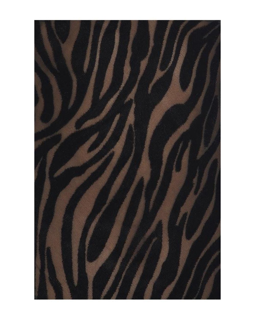 GUIZIO Black Burnout Velvet Maxi Dress