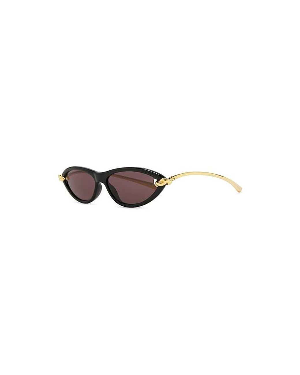 Bottega Veneta Black New Knot Sunglasses