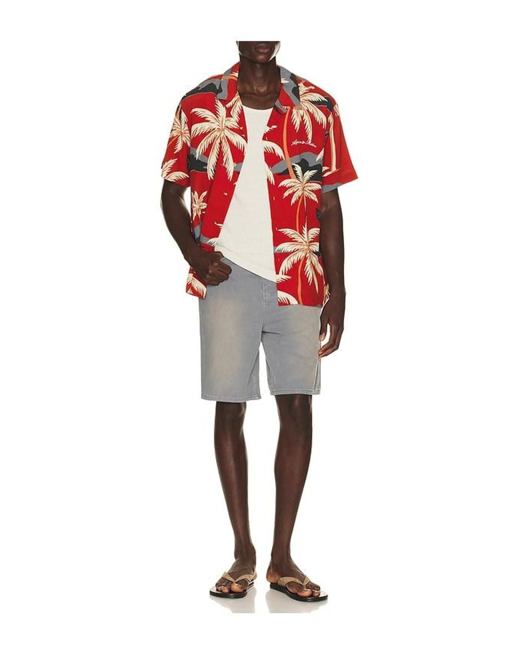 Motel Margarita Red Island Shirt for men
