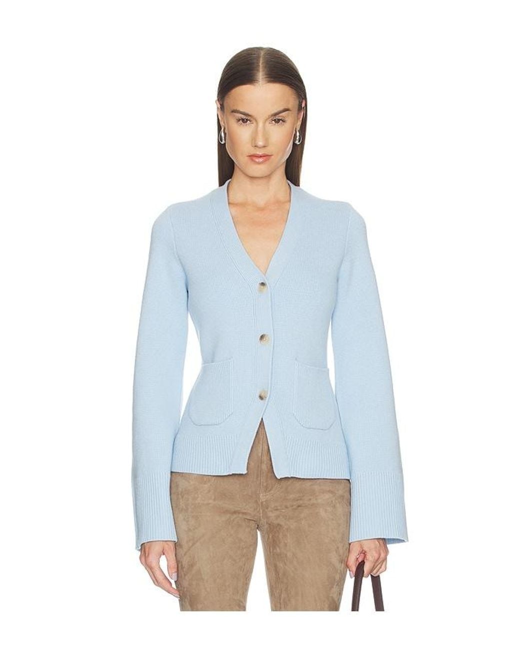 Pistola Blue Aeron Cinched Waist Cardigan