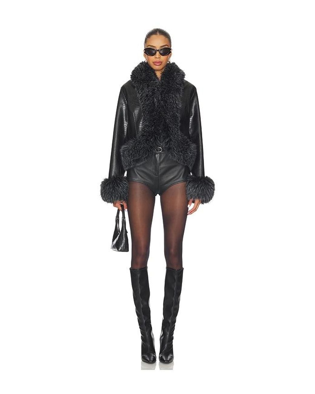 Adrienne Landau Black Ivy Jacket