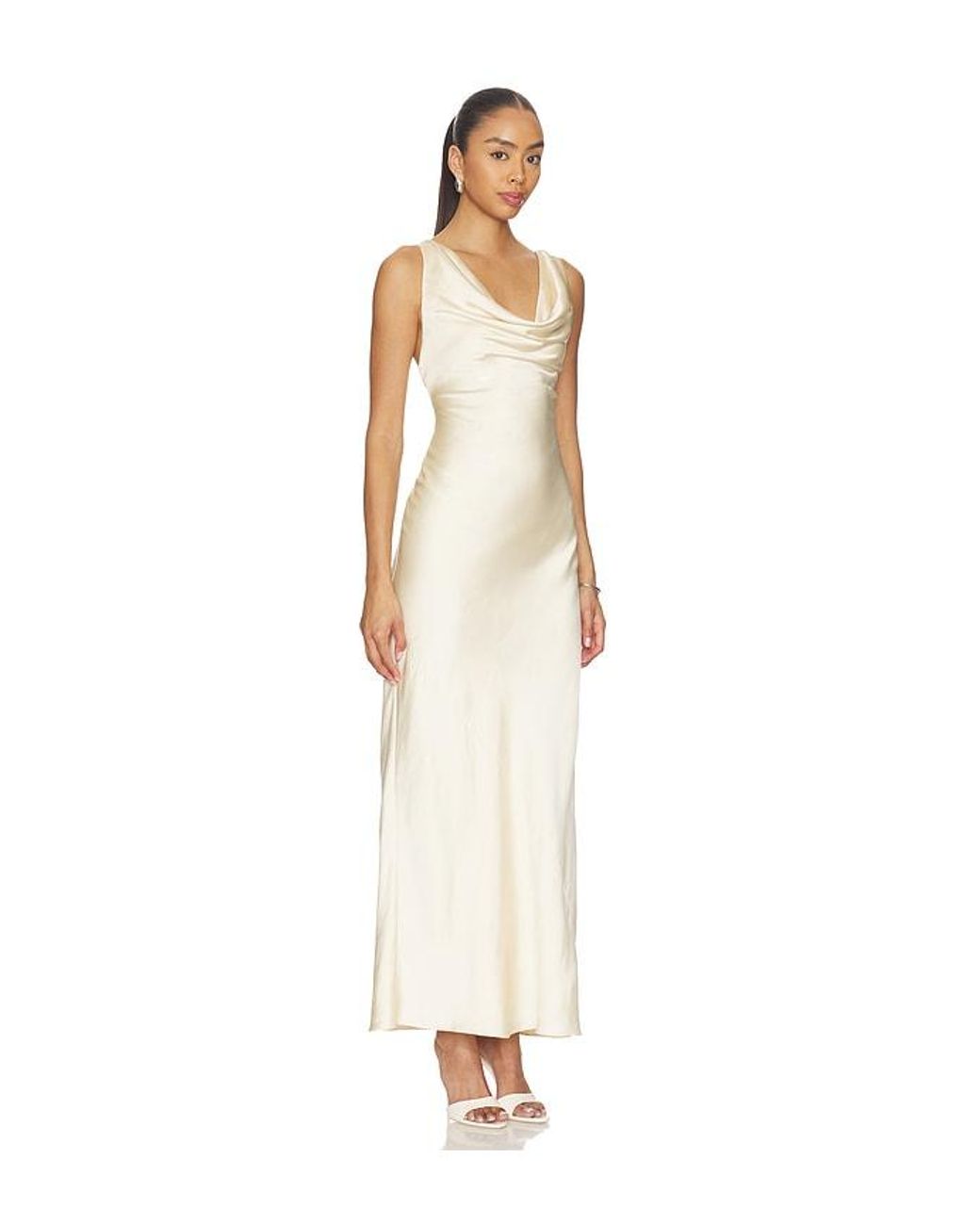 Lovers + Friends White Katherine Maxi Dress
