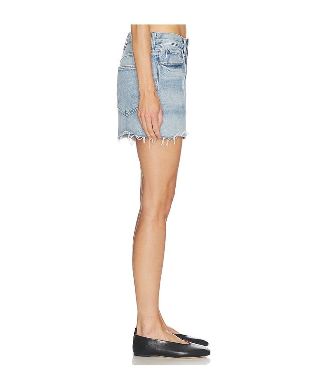 Agolde Blue Nye Relaxed Shorts