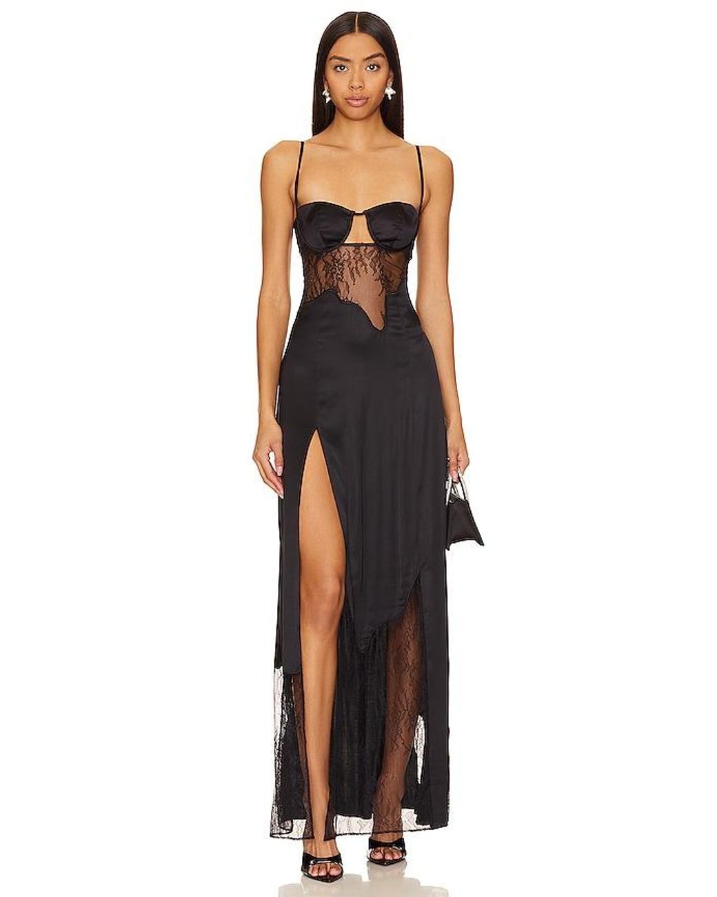 Nbd Averie Gown in Black | Lyst