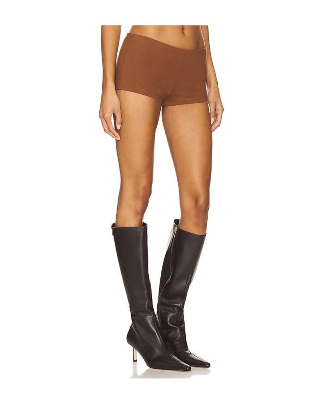 superdown Brown Giovanna Micro Short