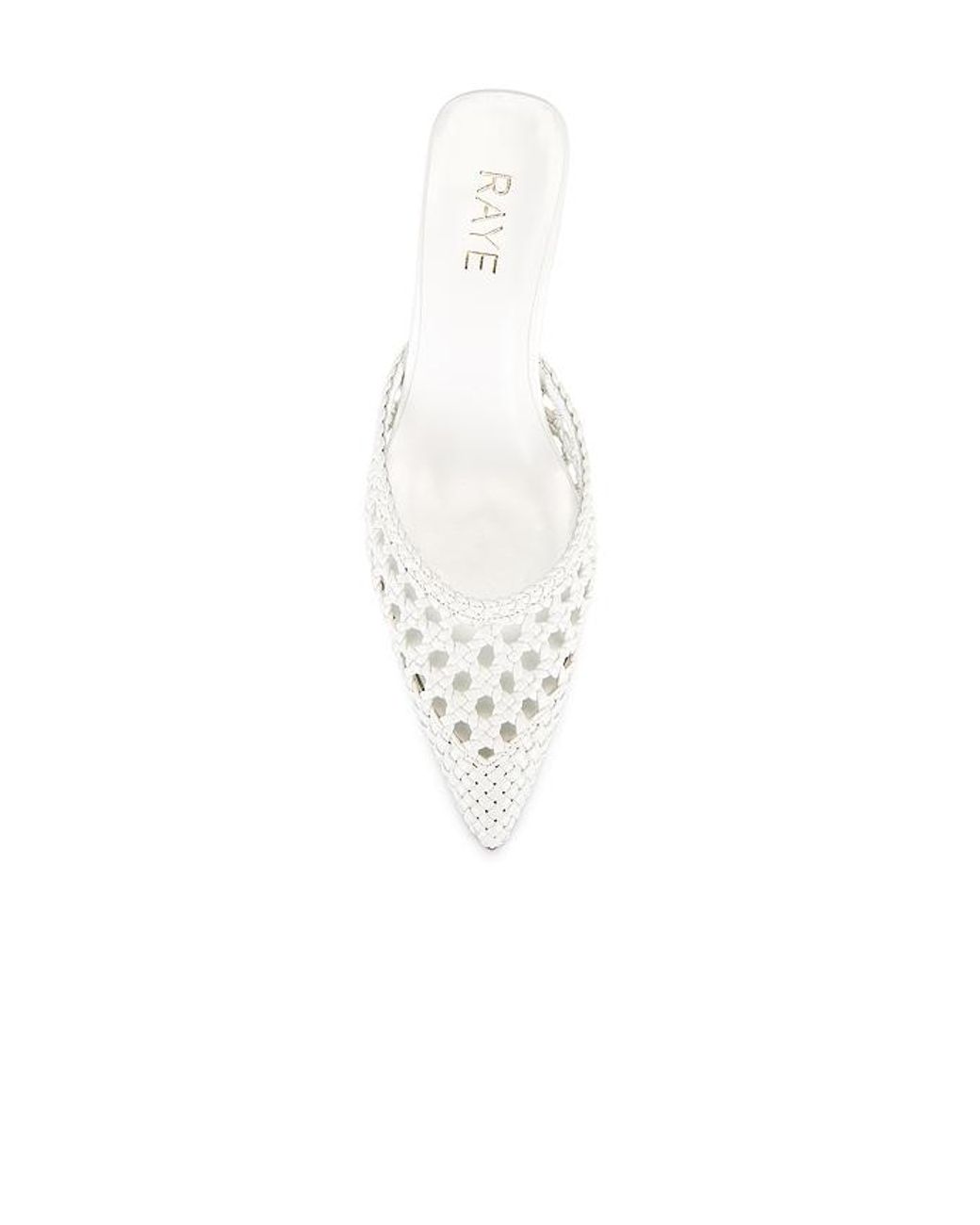 Raye White Ingrid Heel
