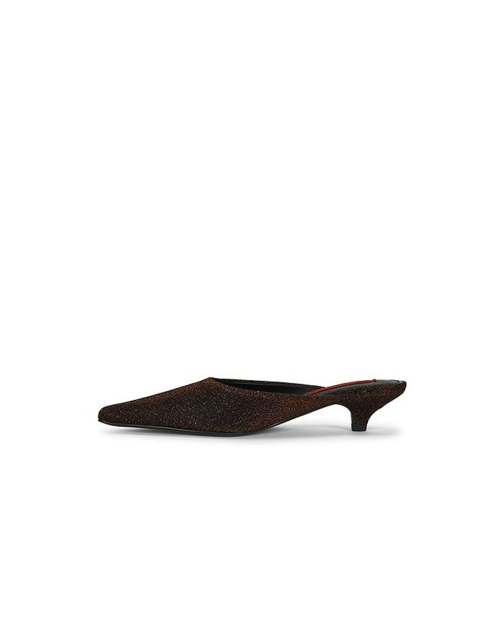 Simon Miller Black Tinsel Arrow Mule Pump