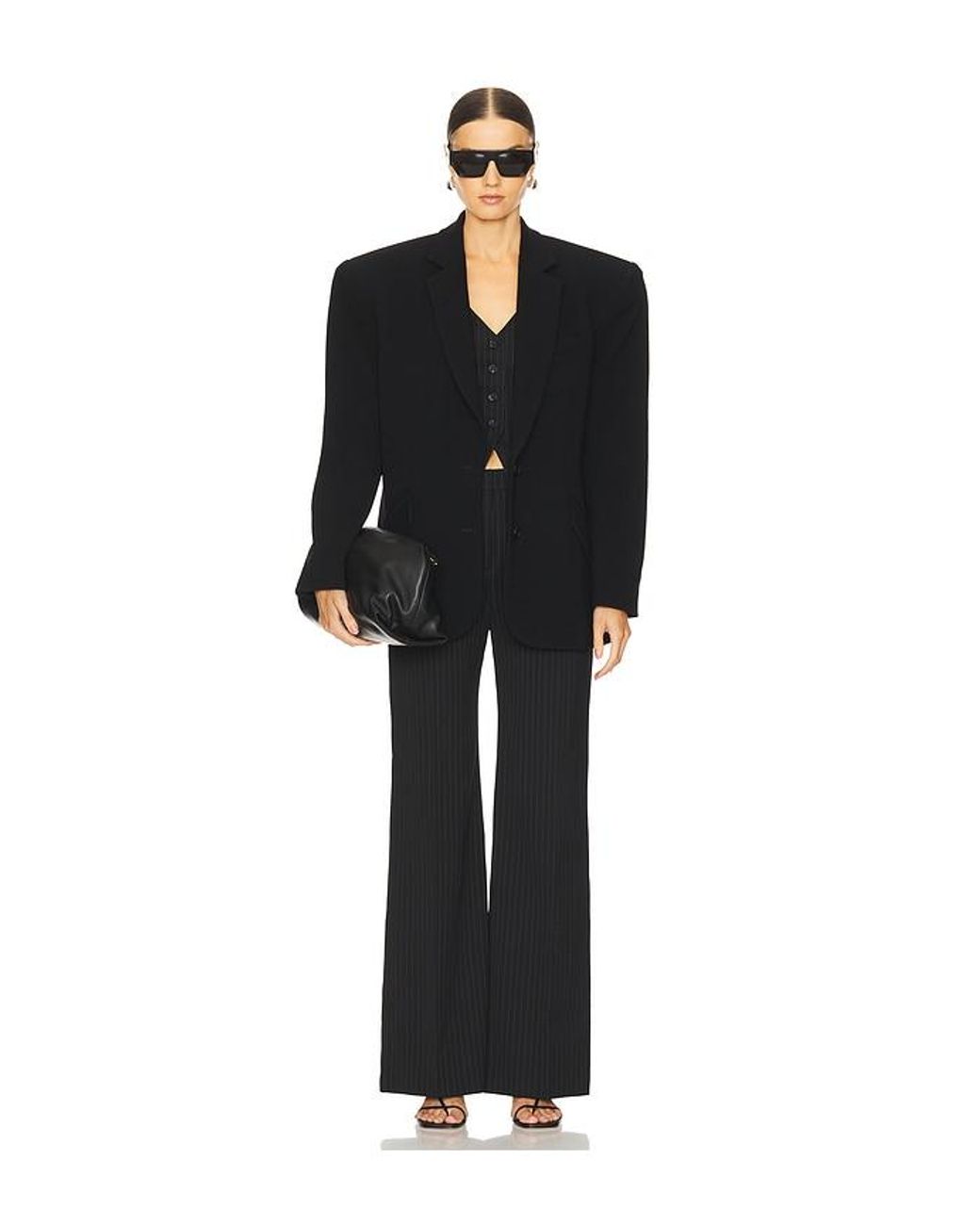 Amanda Uprichard Black X Revolve Slater Pants