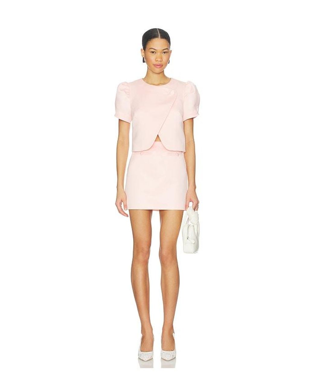 Lovers + Friends Pink Ruby Top
