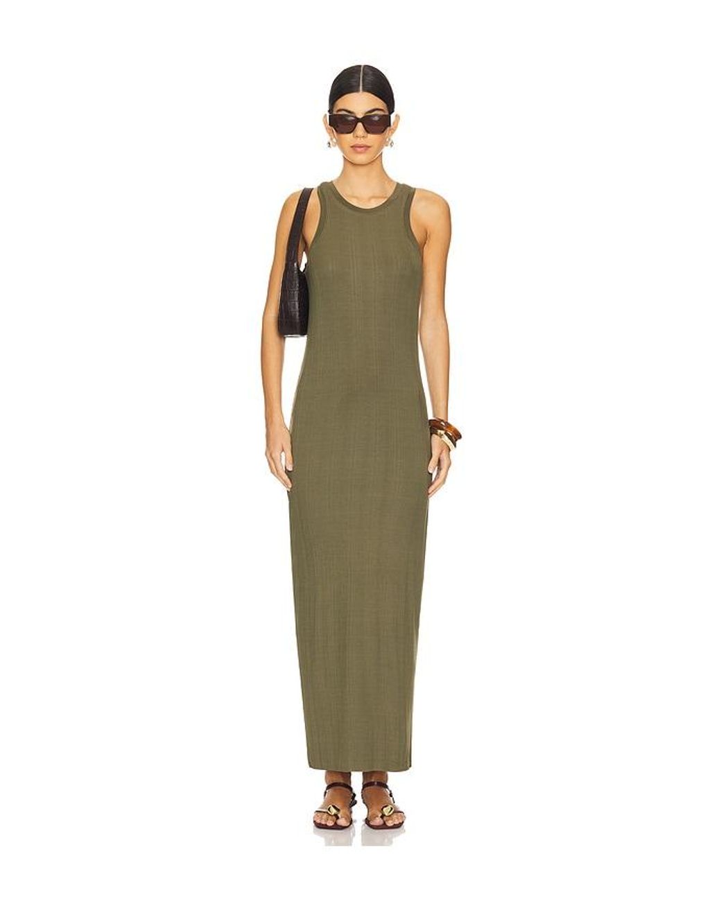 Rag Bone Luca Tank Dress in Green Lyst UK