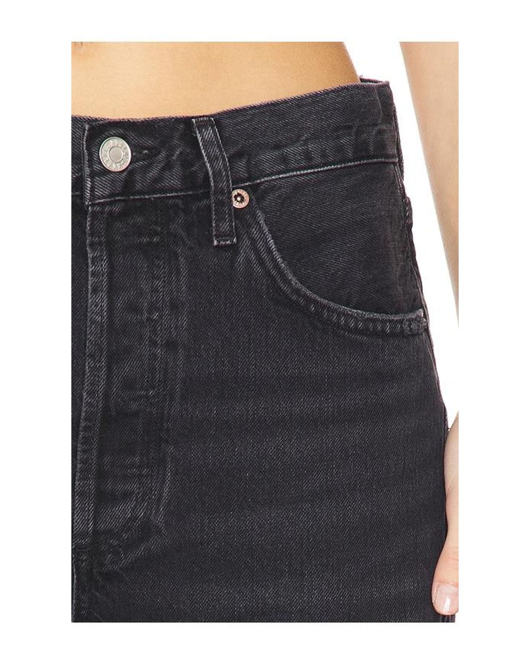 Agolde Blue 90's Short
