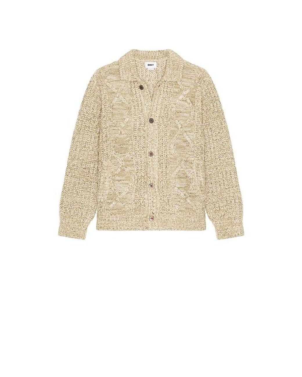 PULL ISAR en Brown Obey pour homme en coloris Natural