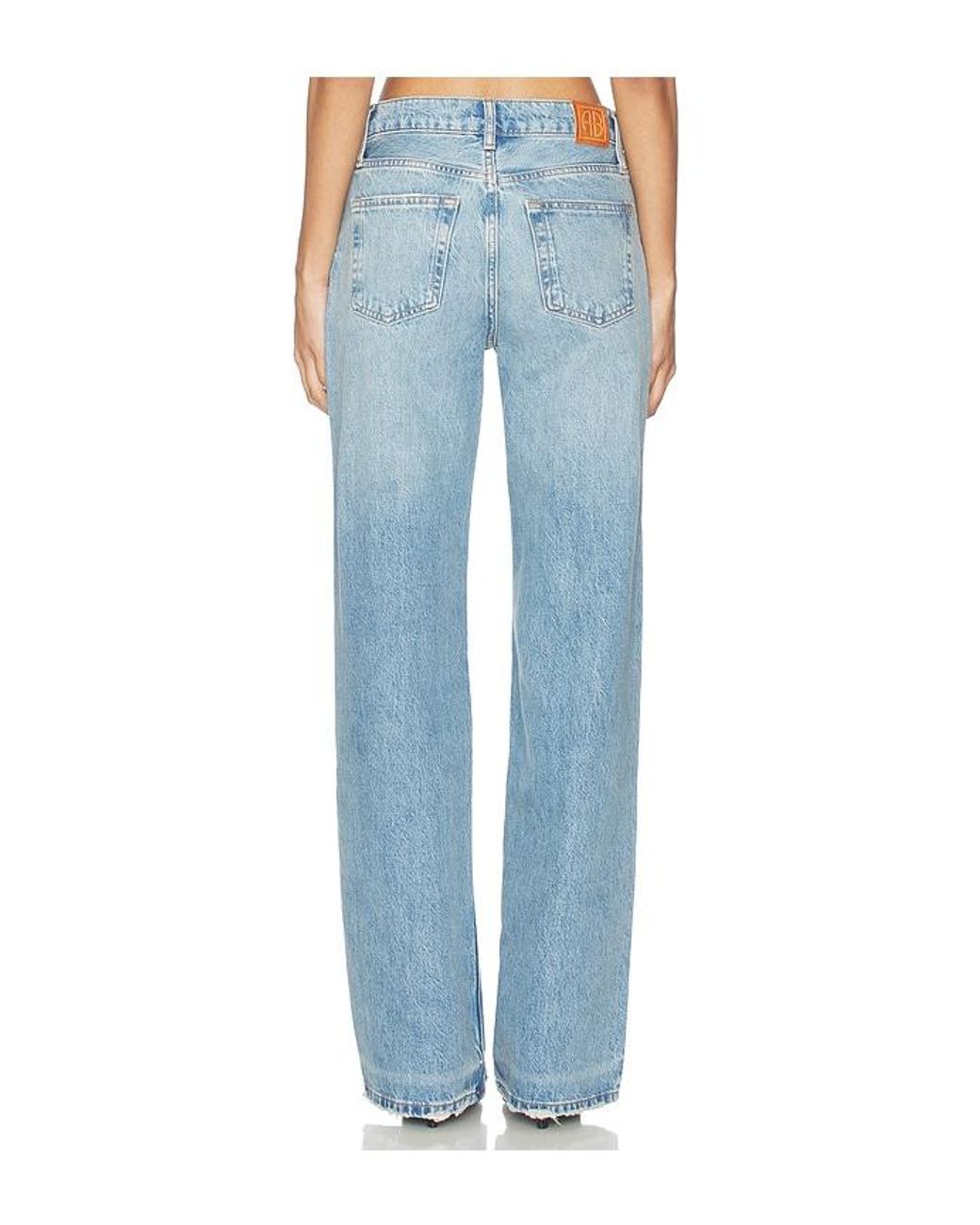 Anine Bing Blue Hugh Jean