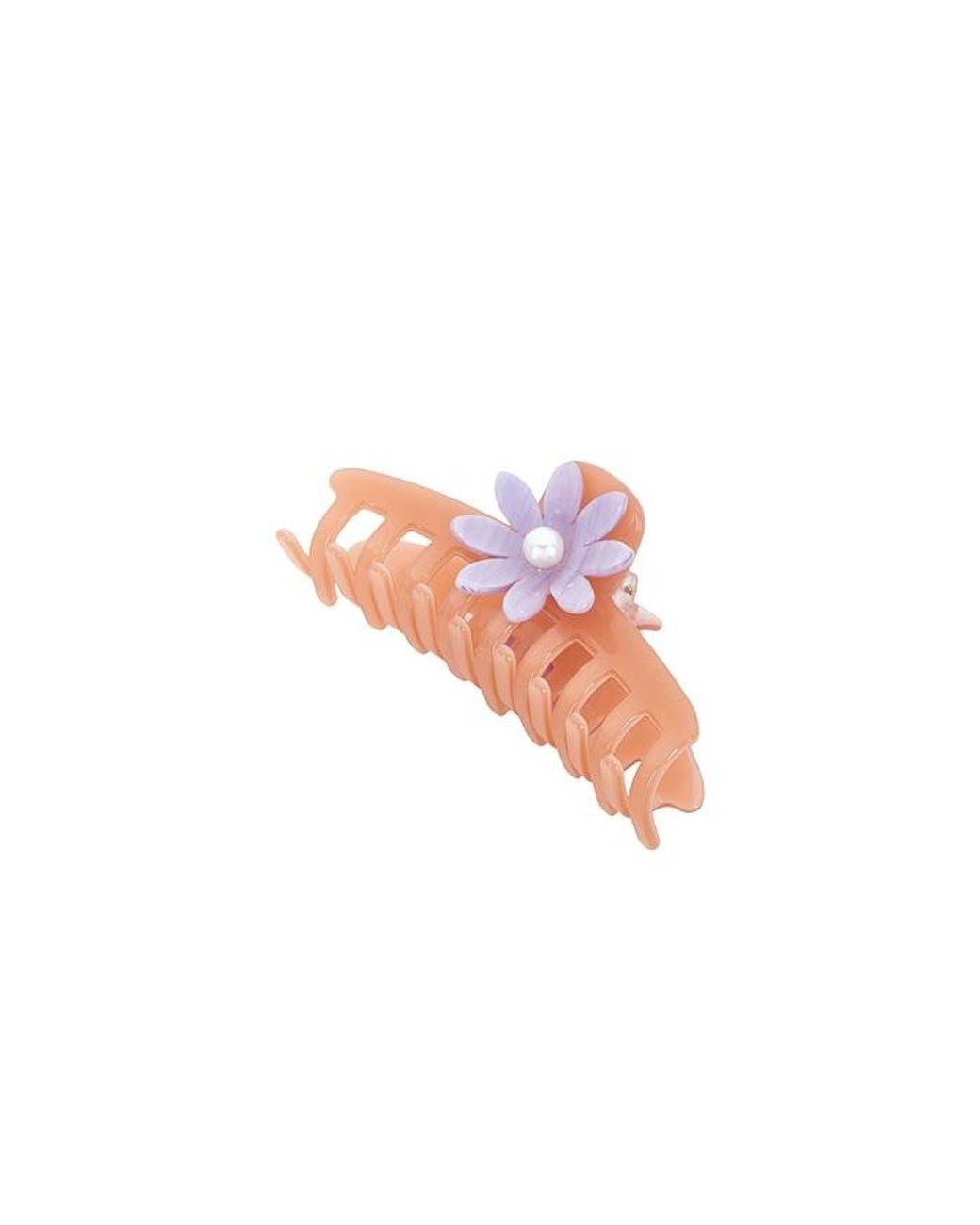 Lele Sadoughi Pink Daisy Claw Clip