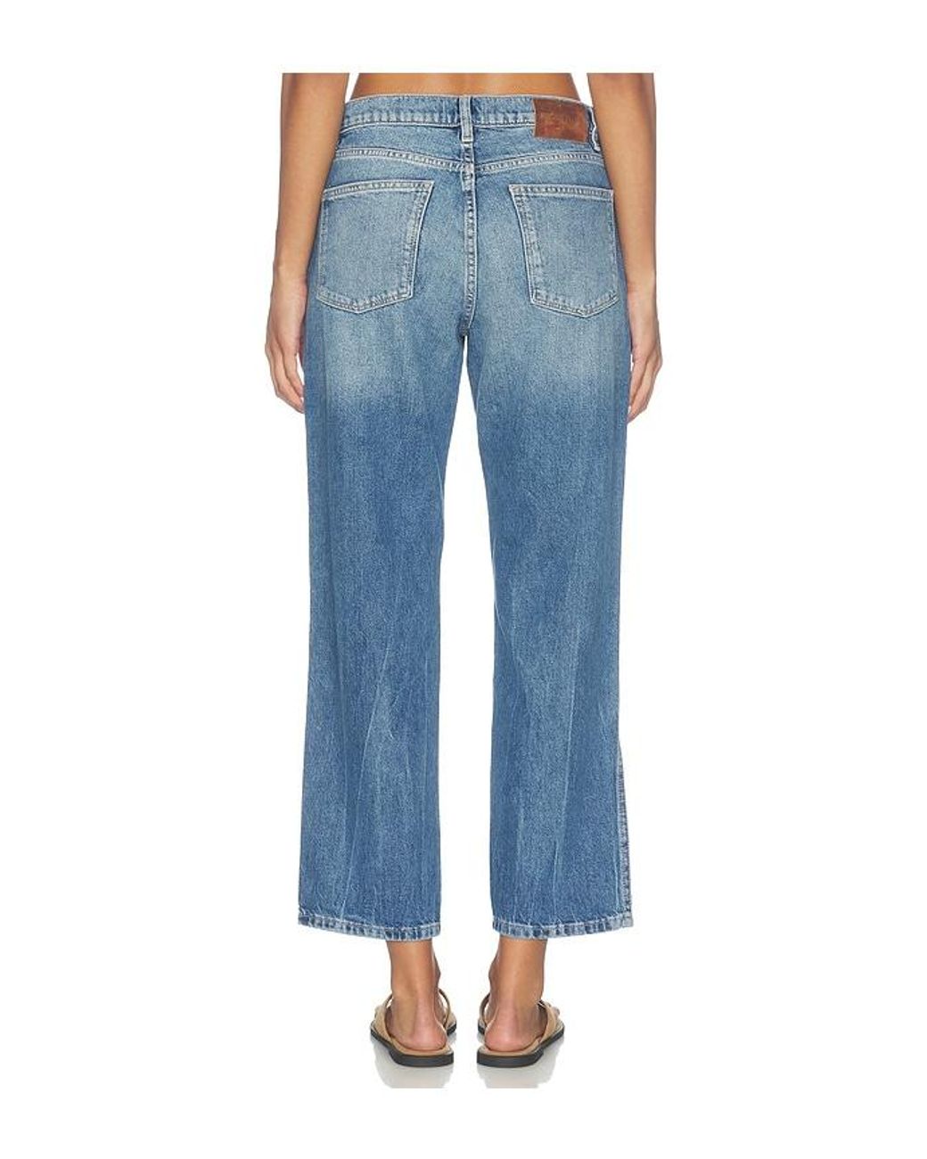 DL1961 Blue Dakota Slim Straight Low Rise Jean