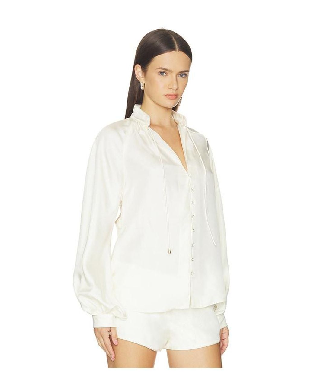 Cult Gaia White Lusia Top