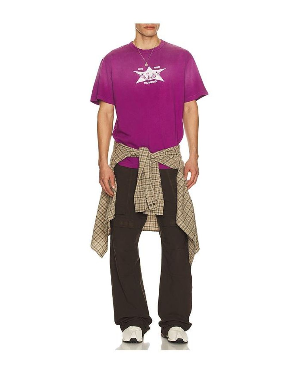 Barriers Worldwide Pink 3-Pack Logo T-Shirts for men