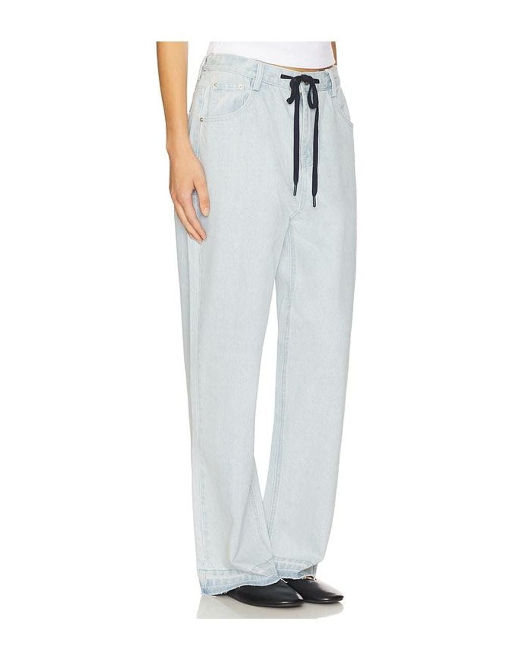 Line & Dot Blue Elowen Pant
