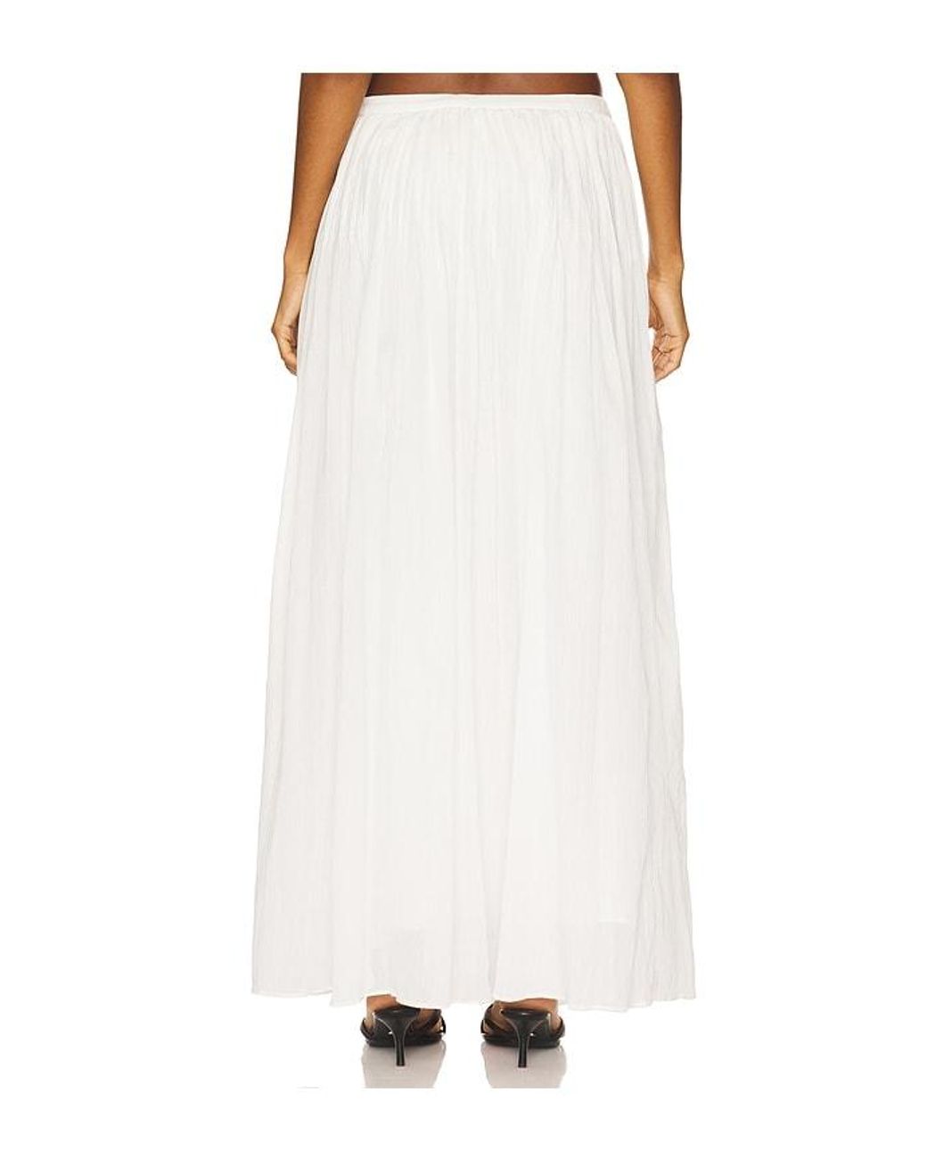 Tularosa White Maxikleid
