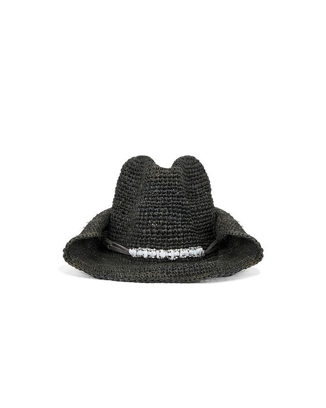Flora Bella Black Zahara Cowboy Hat