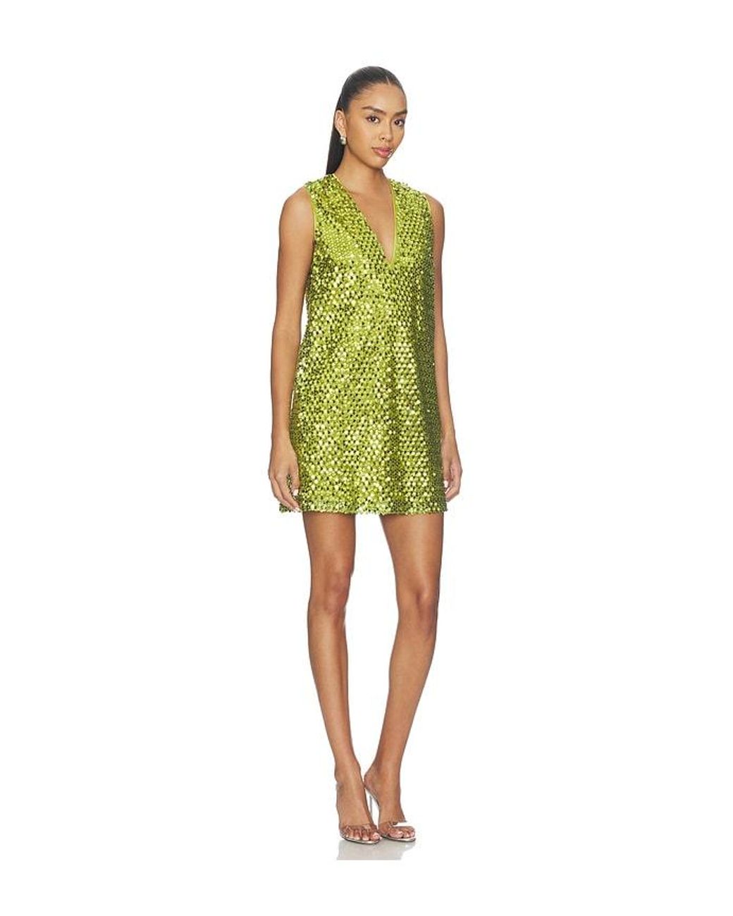 Simon Miller Green Fountain Sequin Dress