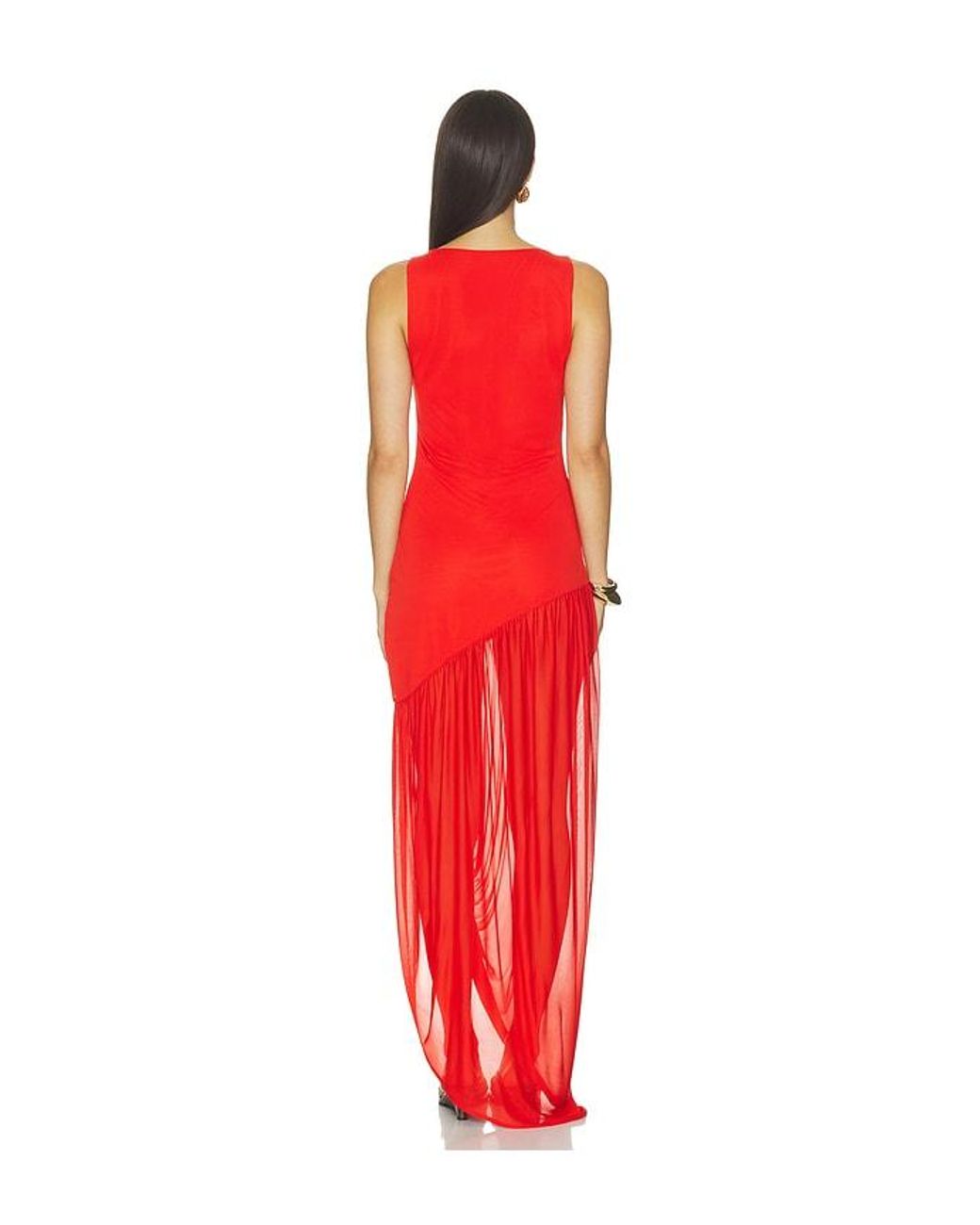 SRG Red Henry Maxi Dress