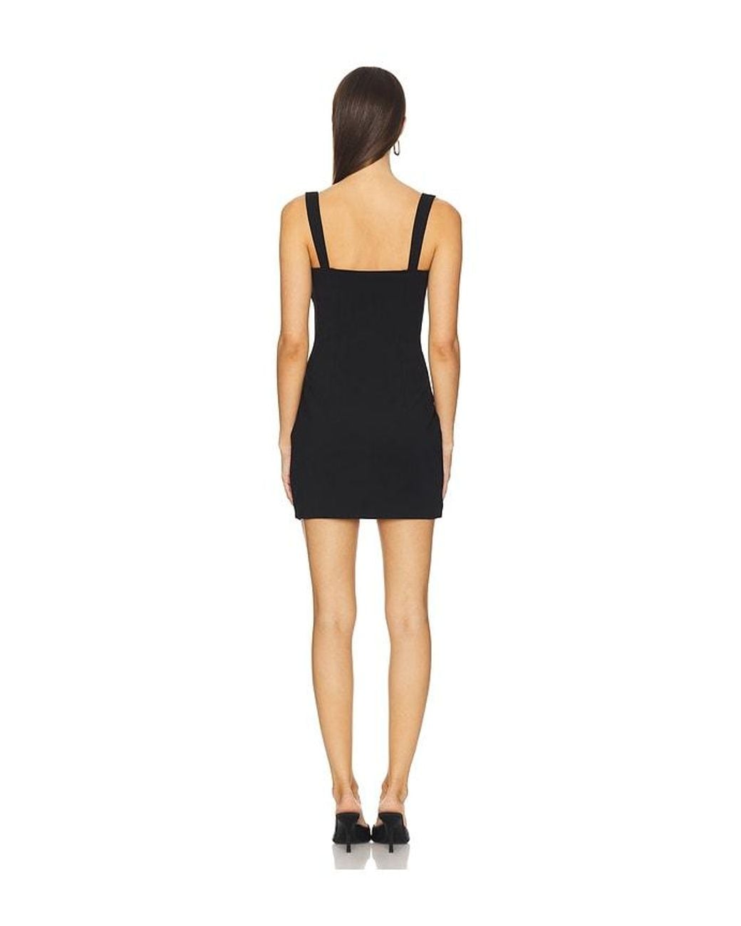 MORE TO COME Black Daniela Mini Dress