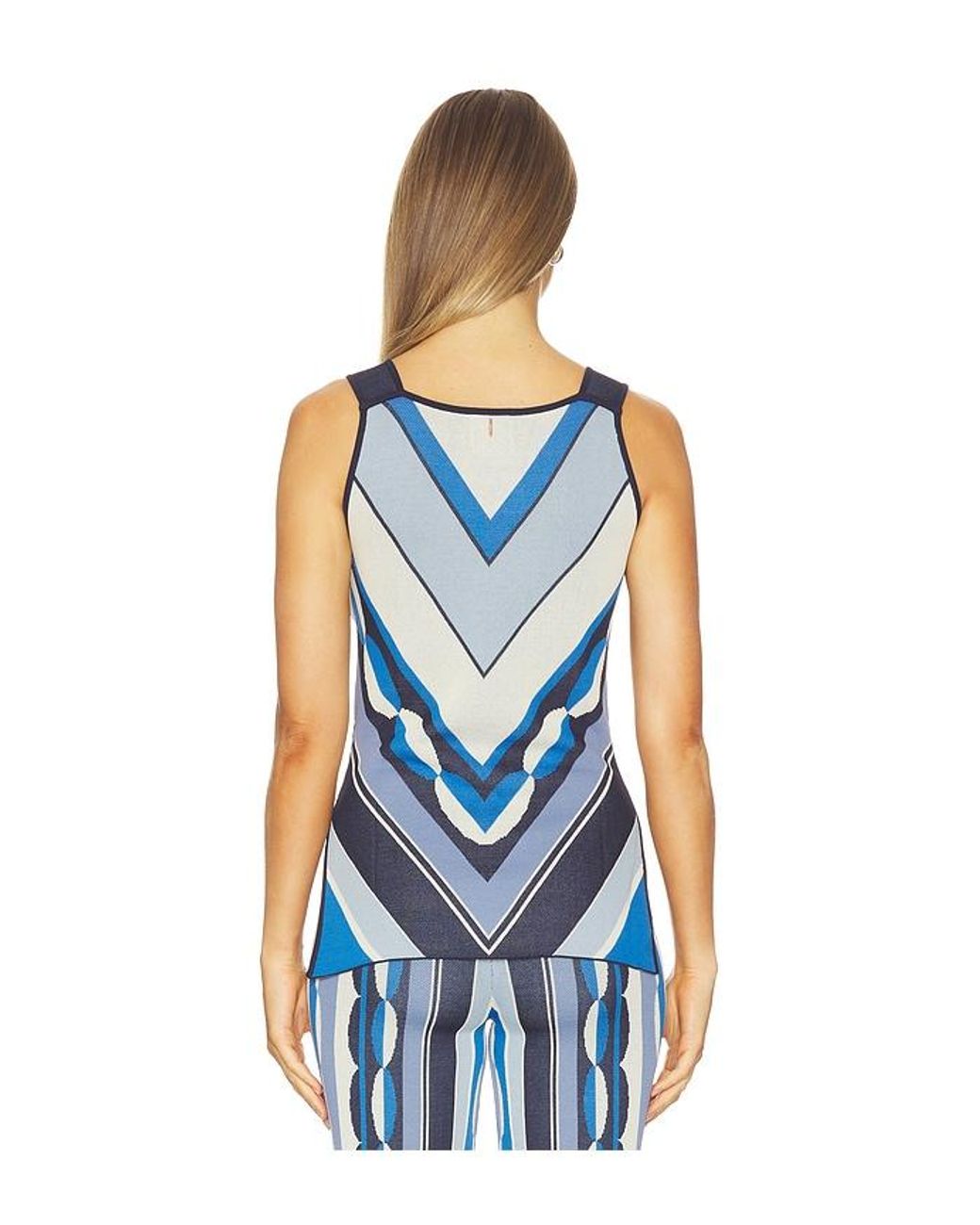 MISA Los Angles Blue Diara Top