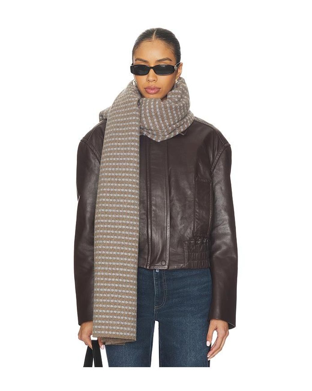 Rag & Bone Brown Schal Joni