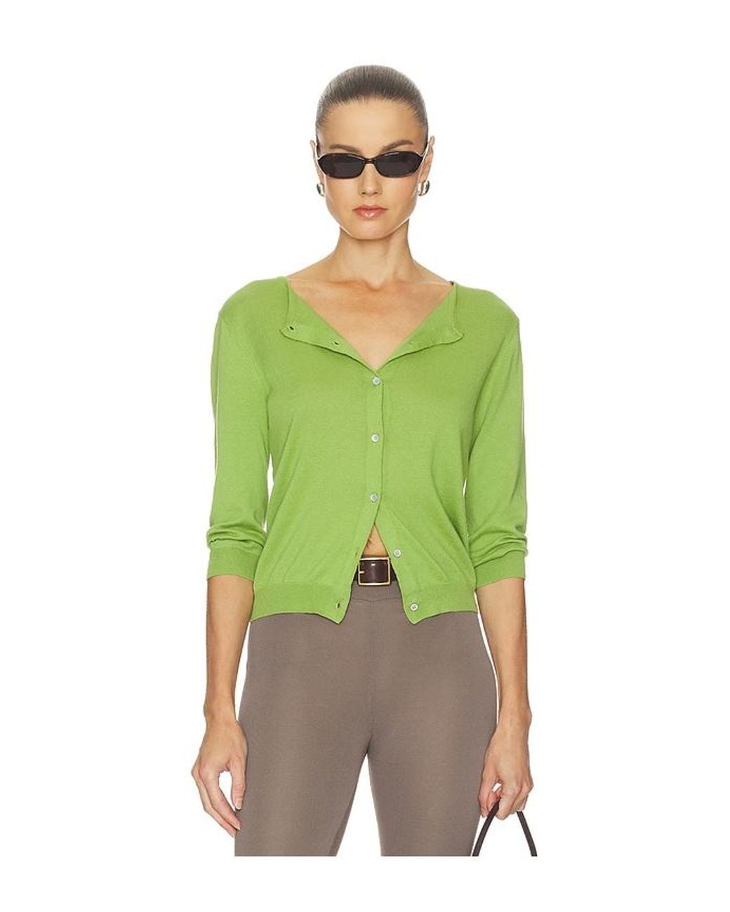 geel Green Olivia Cardigan