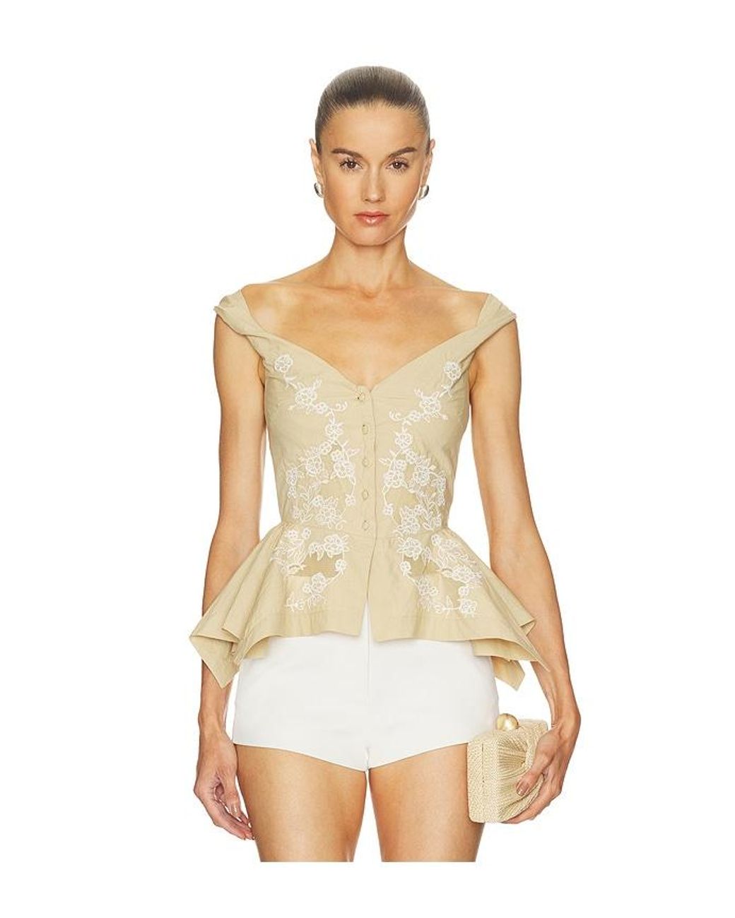 LPA White Isadora Top