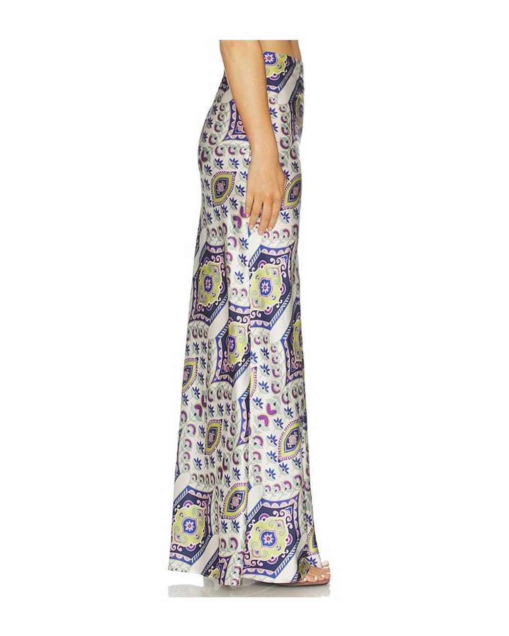 MISA Los Angles White Sierra Skirt
