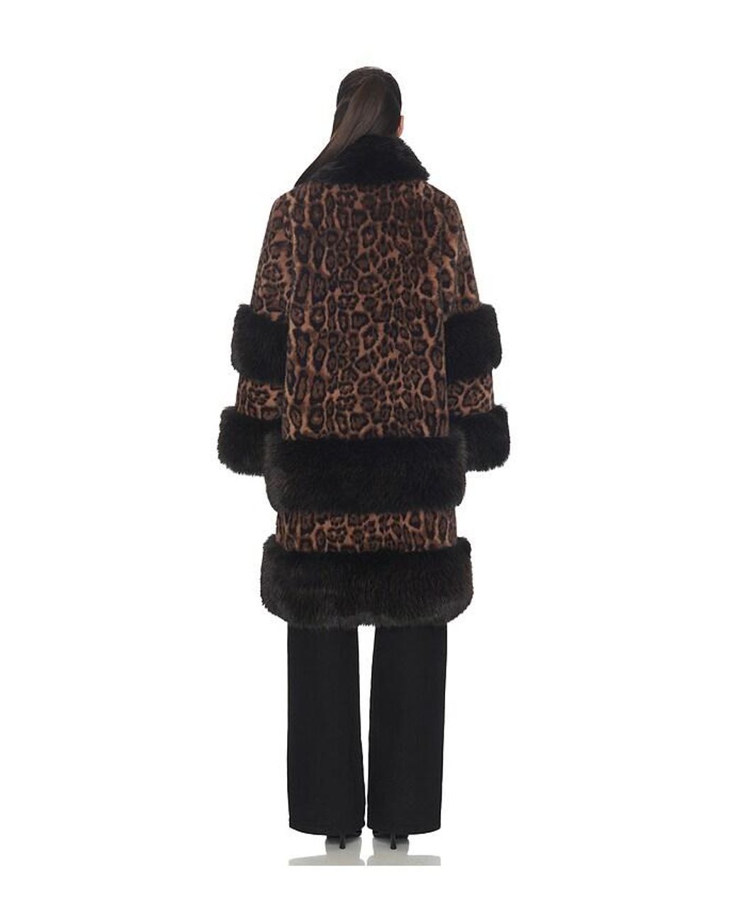 Adrienne Landau Black Suzie Coat
