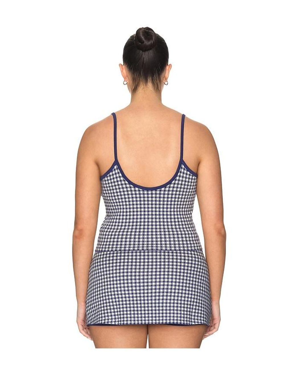GOOD AMERICAN White The Keepsake Tank Top