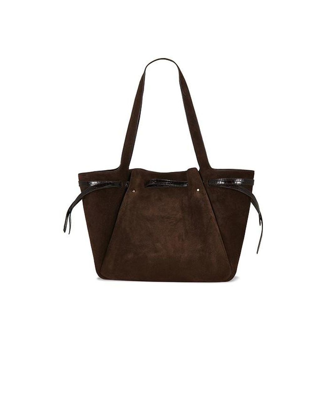Tory Burch Brown Romy Suede Tote Bag