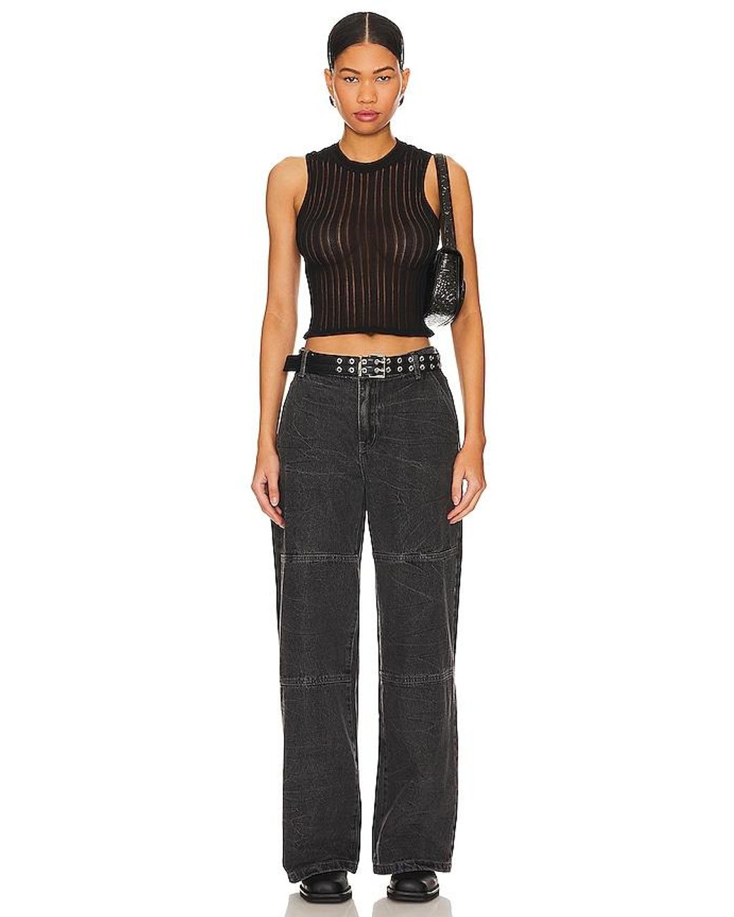 superdown Black Riley Top