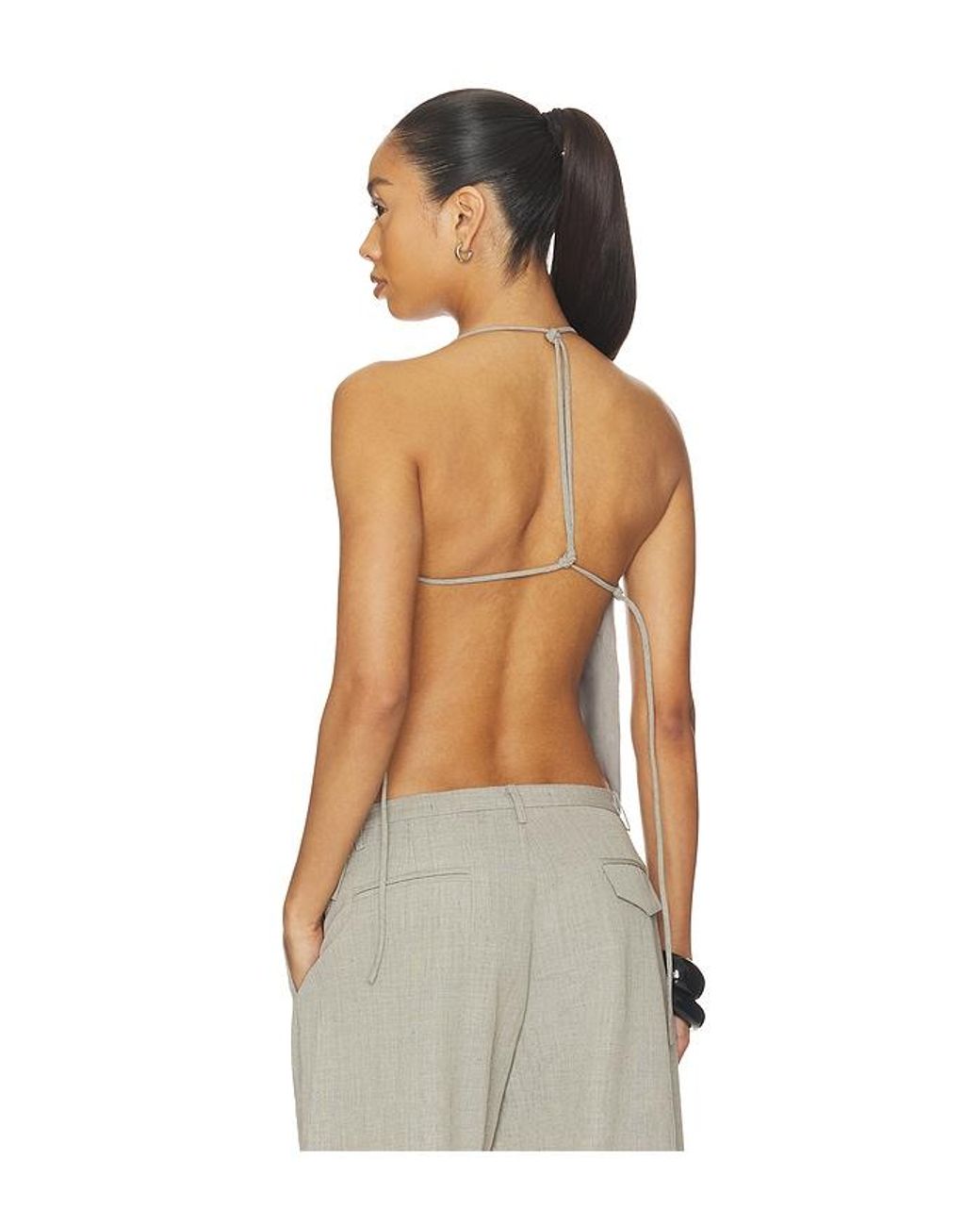 St. Agni Multicolor Utility Backless Top
