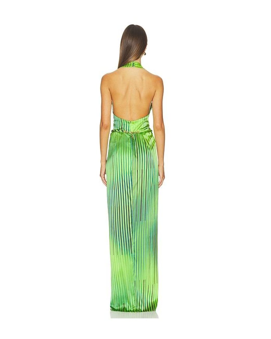 Silvia Tcherassi Green Gypsy Dress