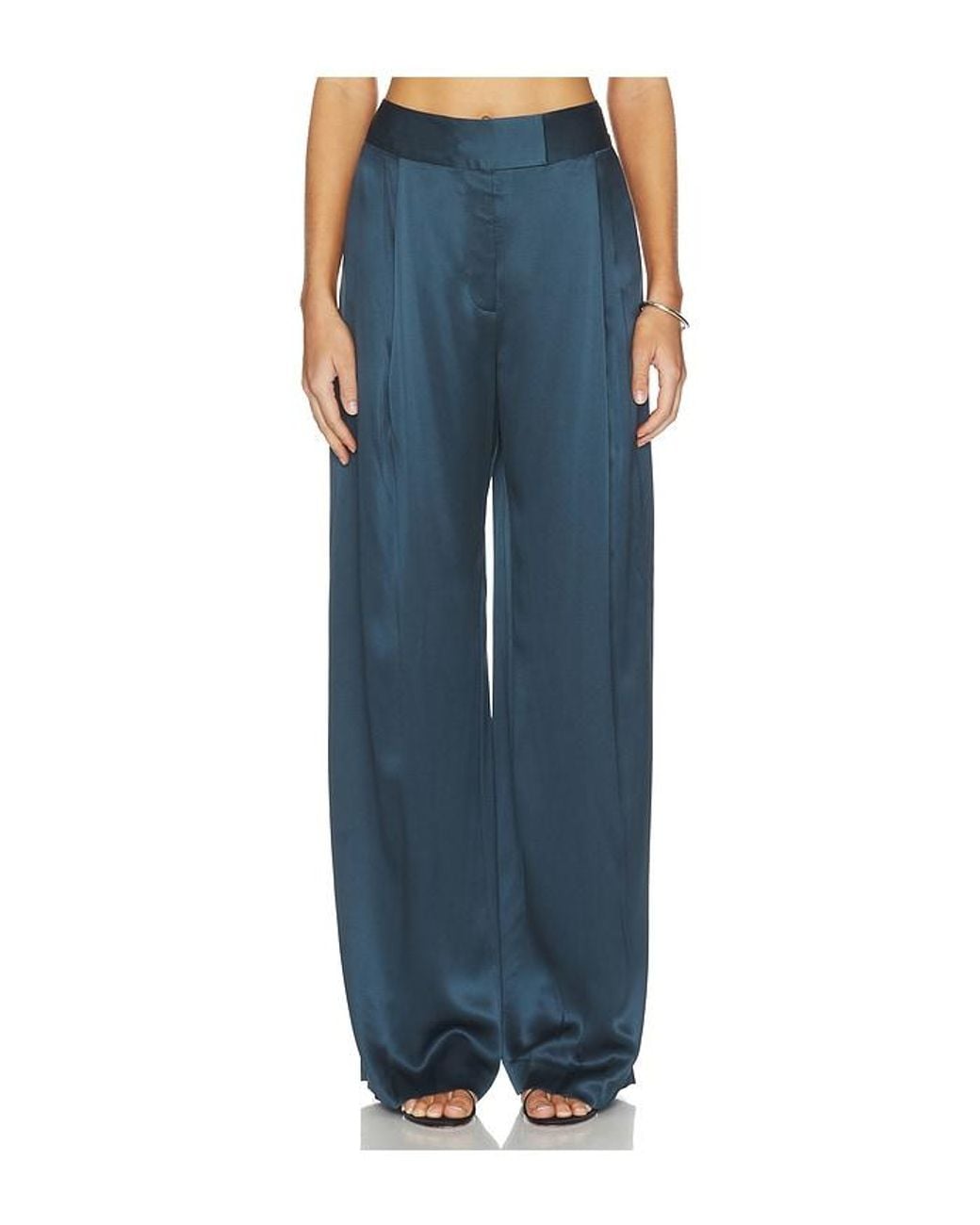The Sei Blue Relaxed Trouser