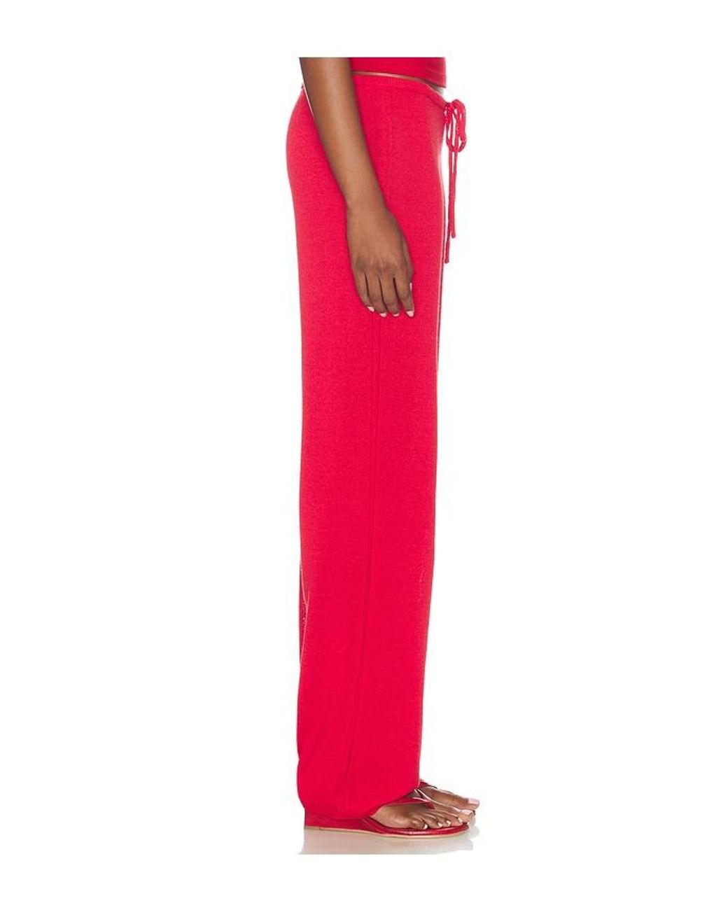 Frankie's Bikinis Red X Jennie Ela Knit Pant