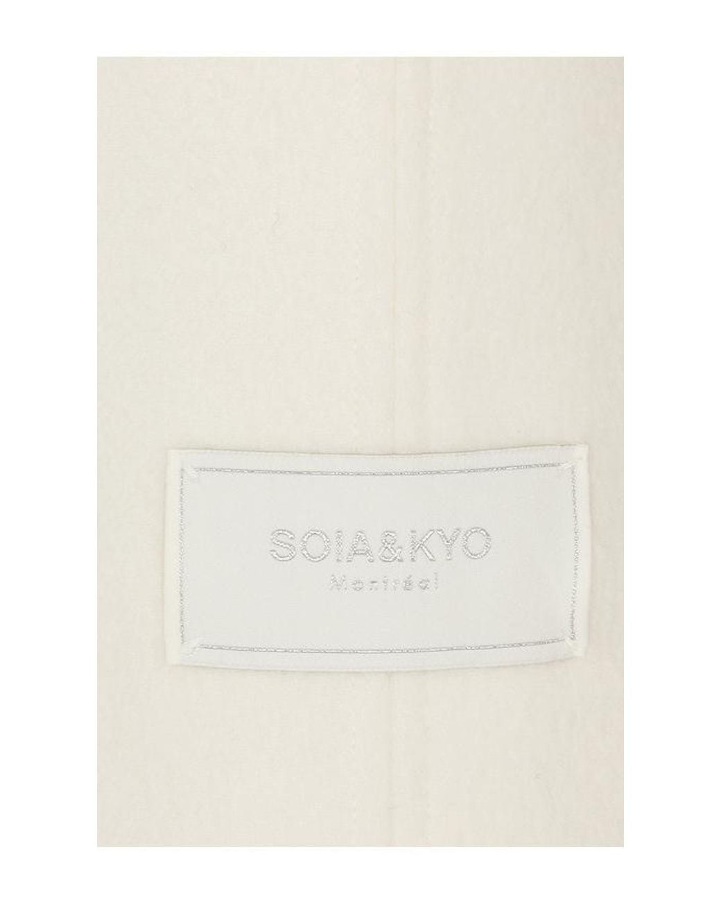 SOIA & KYO White Abilene Jacket