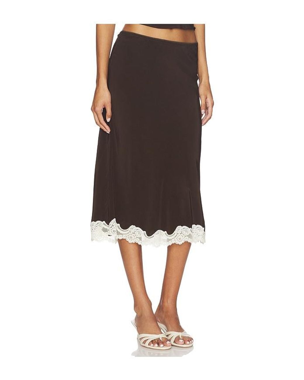 With Jean Black Tilly Skirt