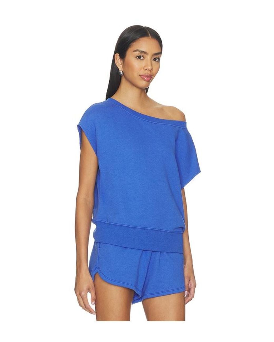 Spiritual Gangster Blue La Vida S/S Top
